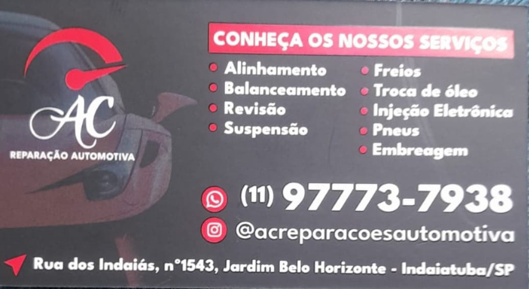 AC REPARAÇÃO AUTOMOTIVA 911)97773-7938