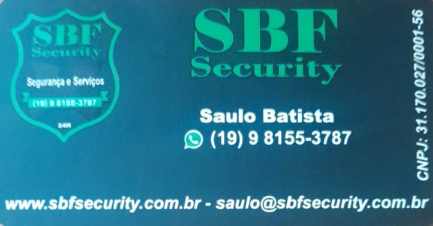 SBF SECURITY (19)98155-3787