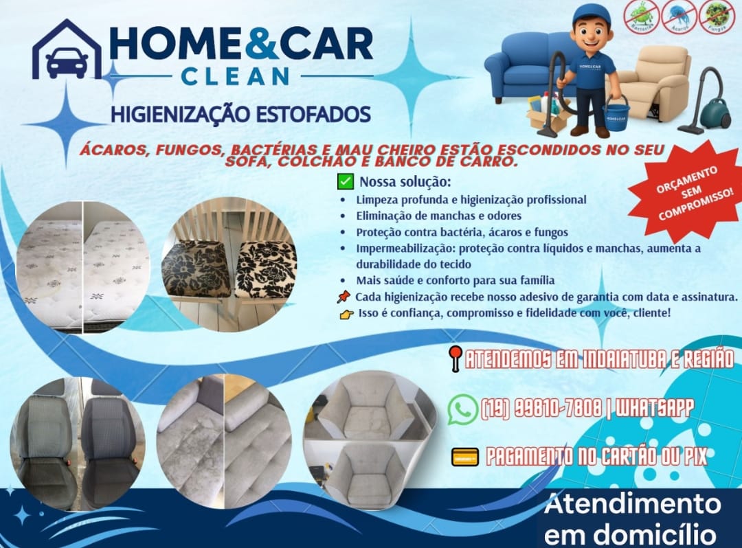 HOME &  CAR CLEAN (19) 99810-7808